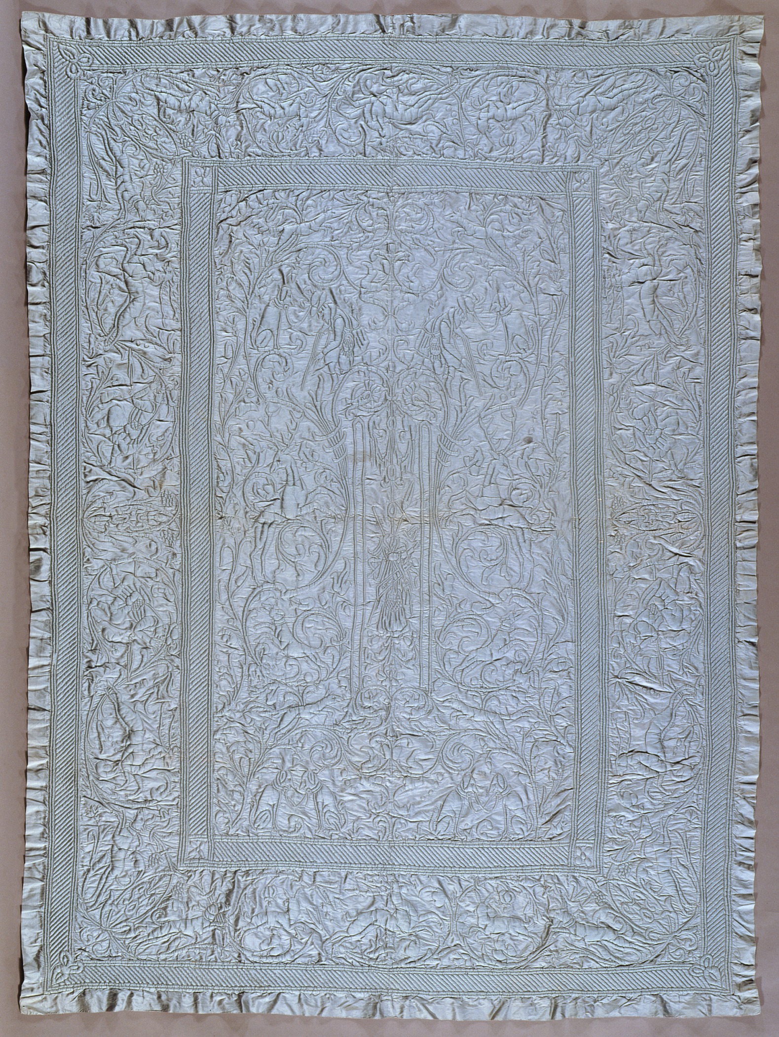 Hand-carded Jaipuri cotton razai